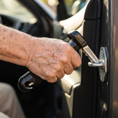 The Upright Car Handle