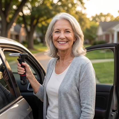 The Upright Car Handle