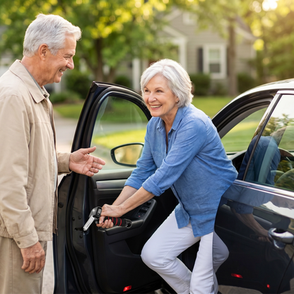 The Upright Car Handle